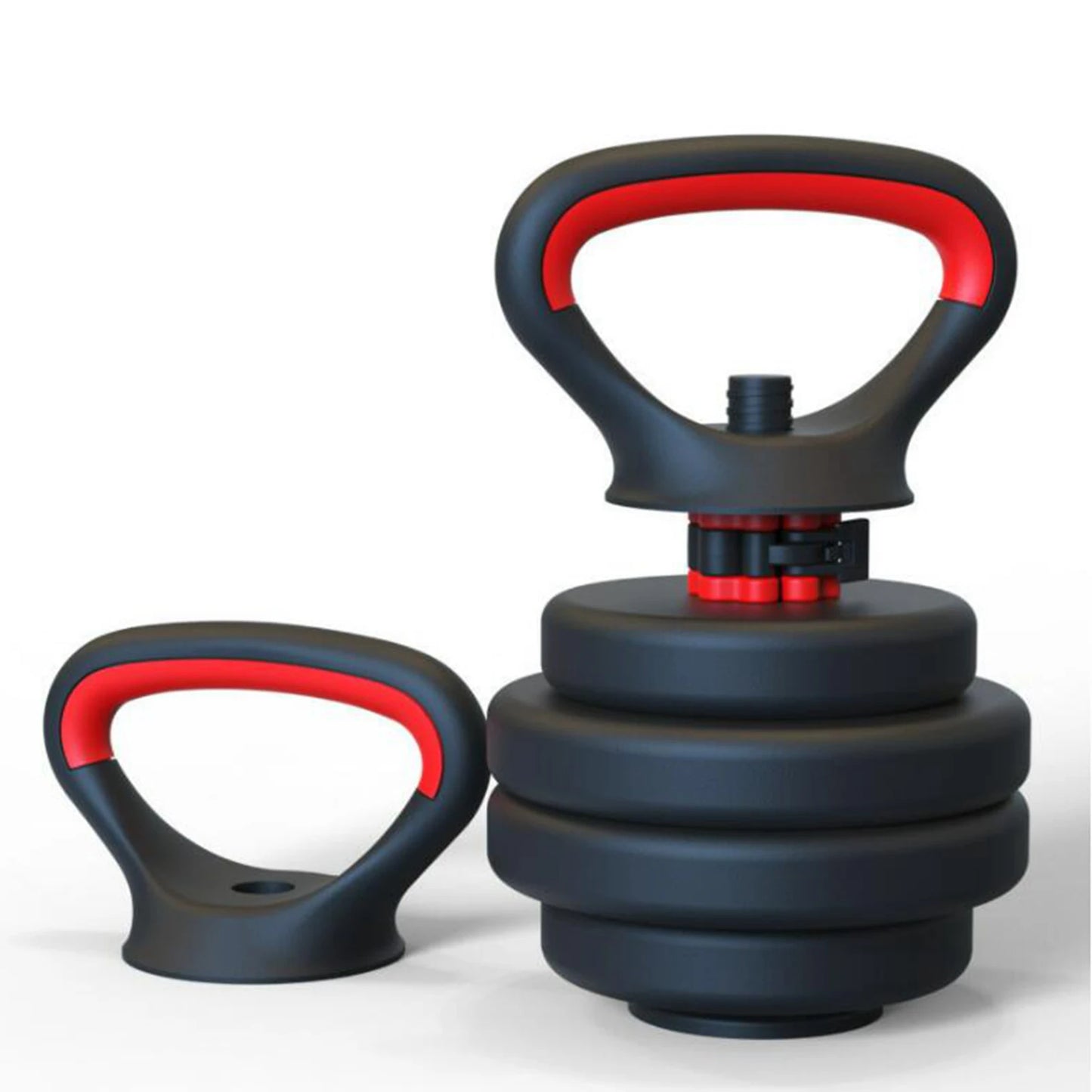 FitFanatic Adjustable Kettlebell Handle Multifunctional